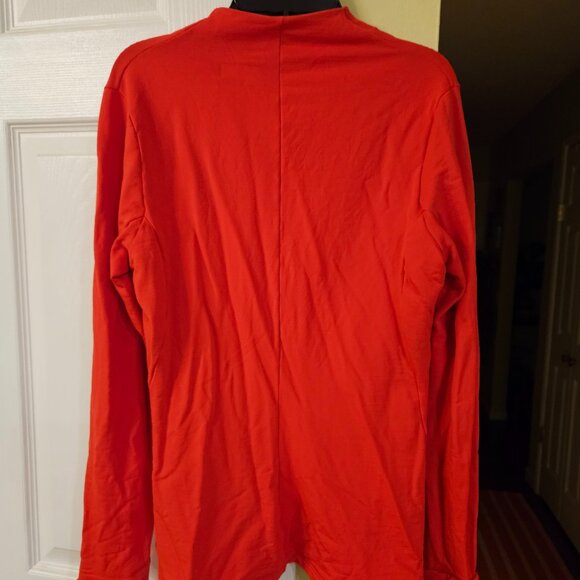Janji women's bright red merino half-zip - Picture 2 of 6